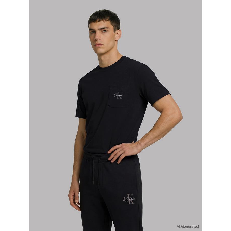 Calvin Klein Pantalon de jogging taille élastique  