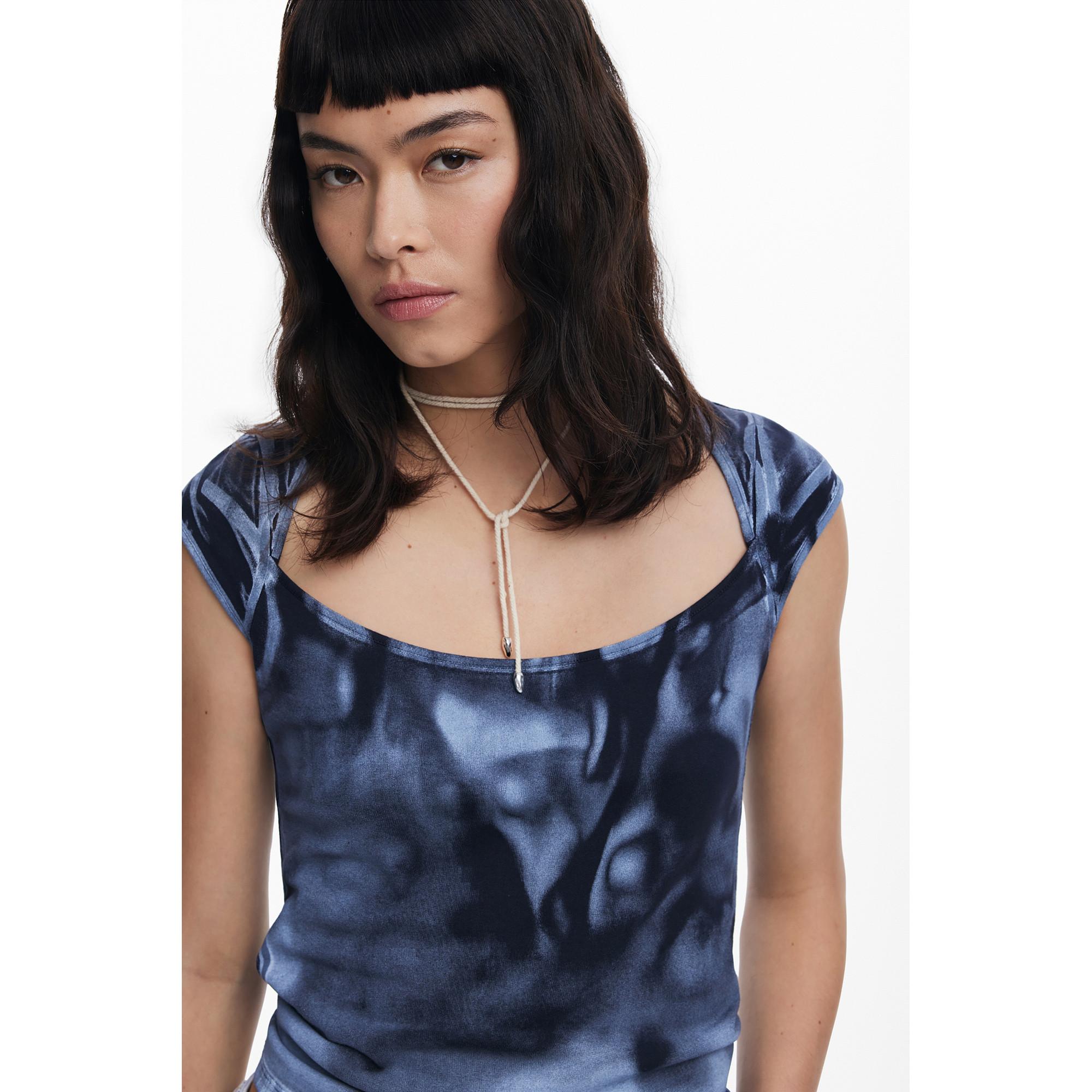 Desigual T-shirt Manches Courtes  