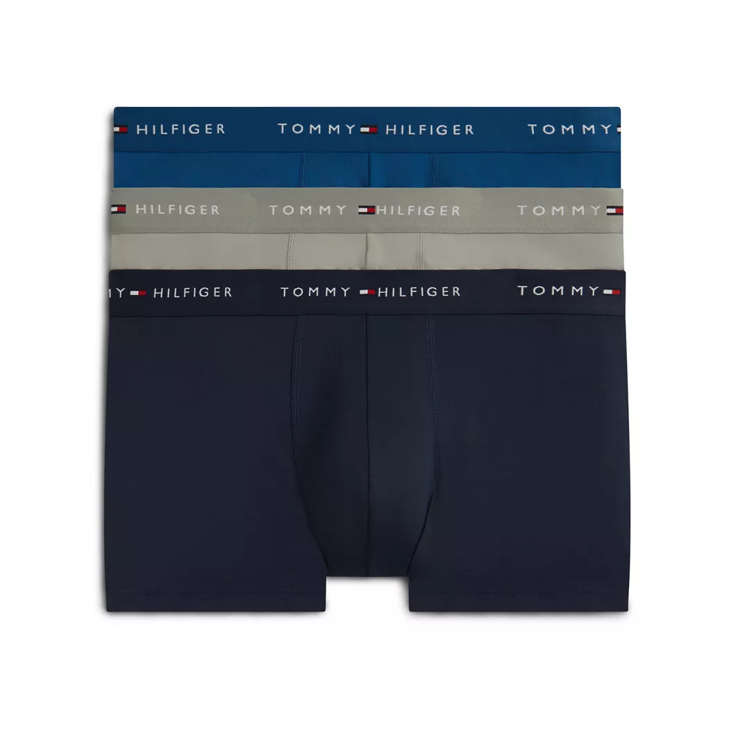 Tommy Hilfiger Boxers Um0um03889 Trunk 3 Unités Primary Red / White / Desert Sky L Homme