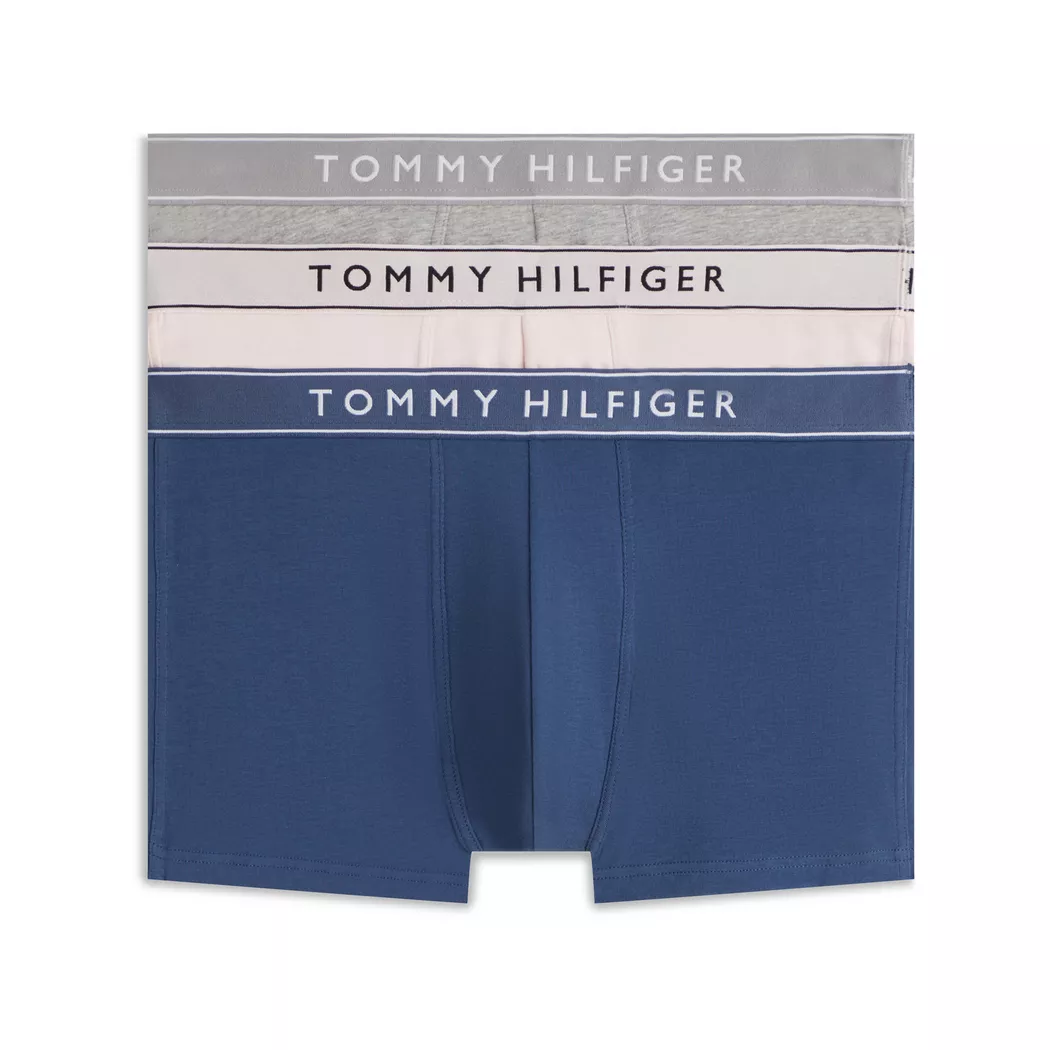 Tommy Hilfiger Boxers Um0um03889 Trunk 3 Unités Primary Red / White / Desert Sky L Homme 4