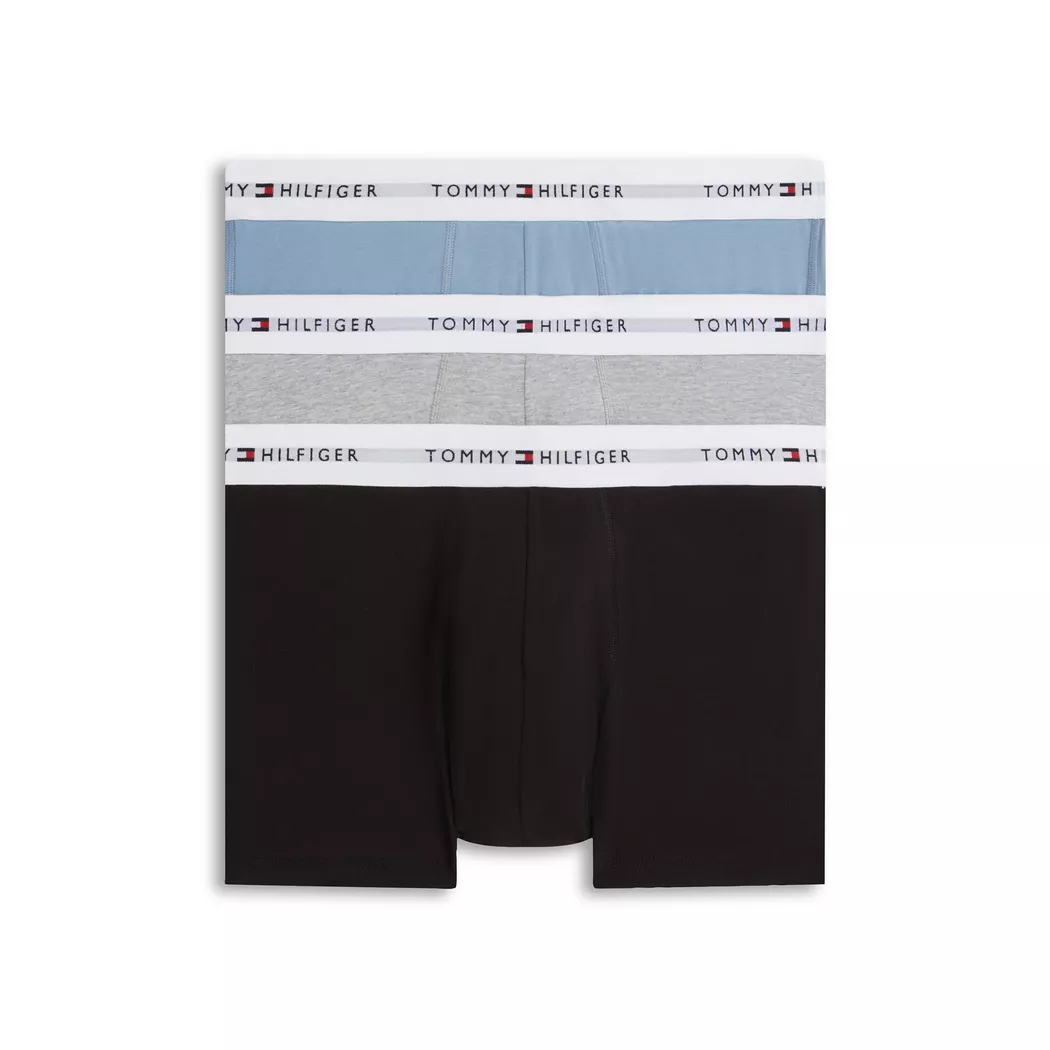 Tommy Hilfiger Boxers Um0um03889 Trunk 3 Unités Primary Red / White / Desert Sky L Homme 3