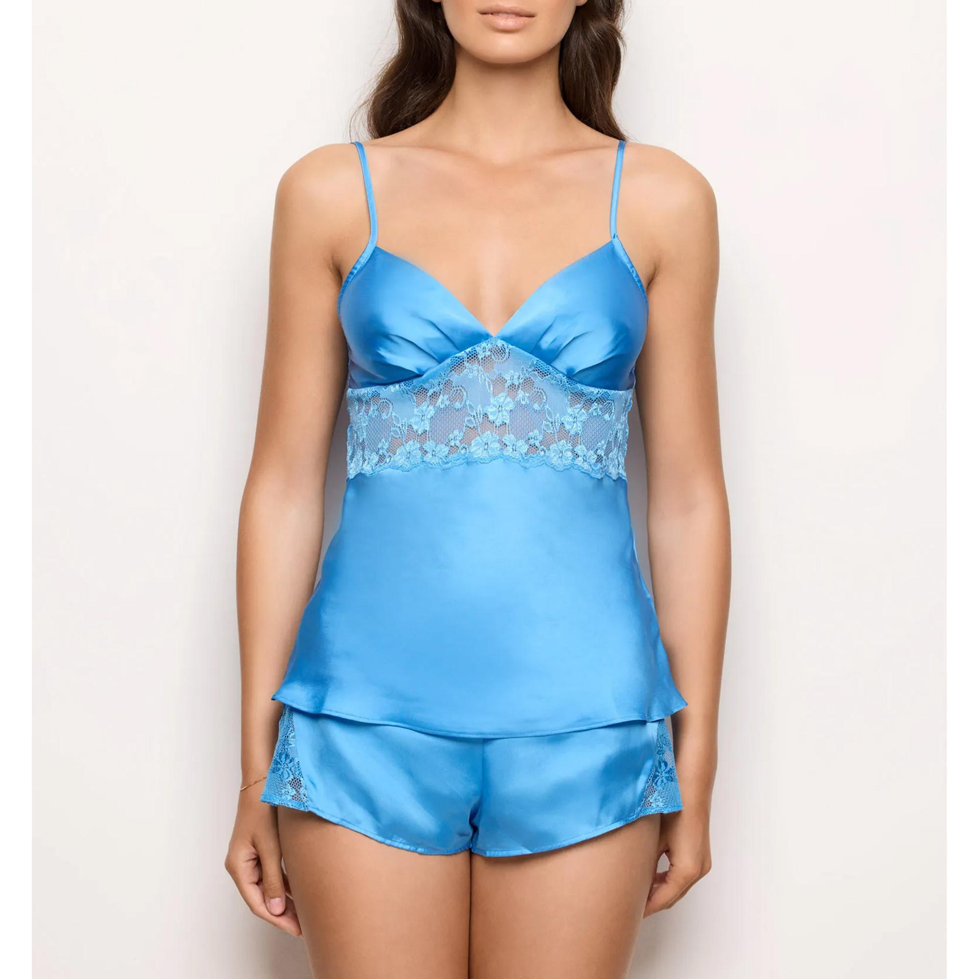 Yamamay Short en Satin avec Dentelle  