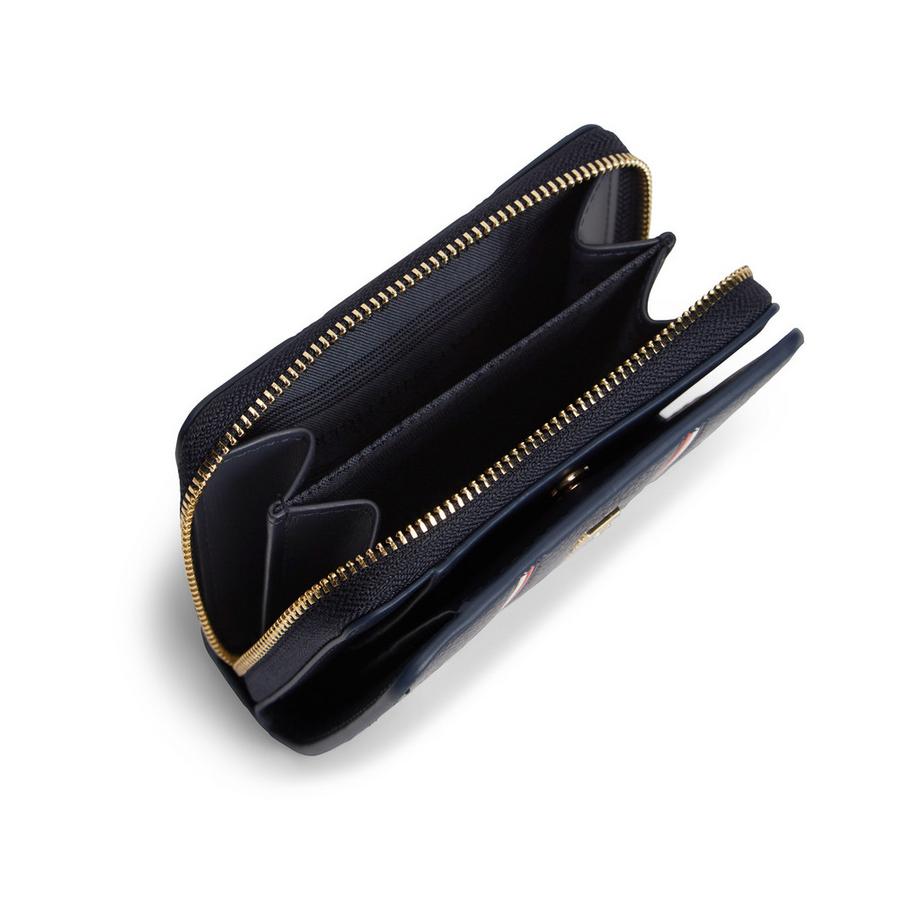 TOMMY HILFIGER TH ICON Kleines Portemonnaie mit Reissverschluss  