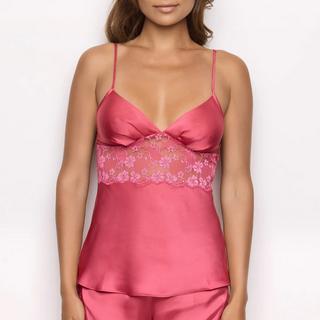 Yamamay Top Cami en Satin et Dentelle  