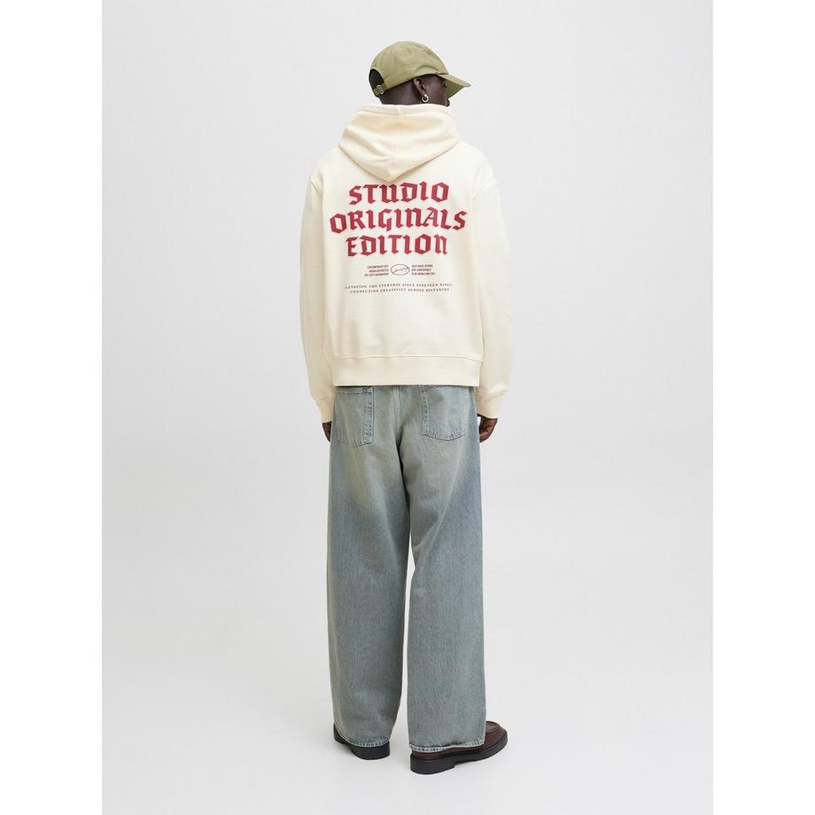 JACK & JONES Hoodie mit Pigmentprint  