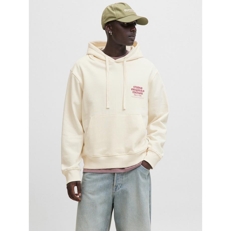 JACK & JONES Hoodie mit Pigmentprint  