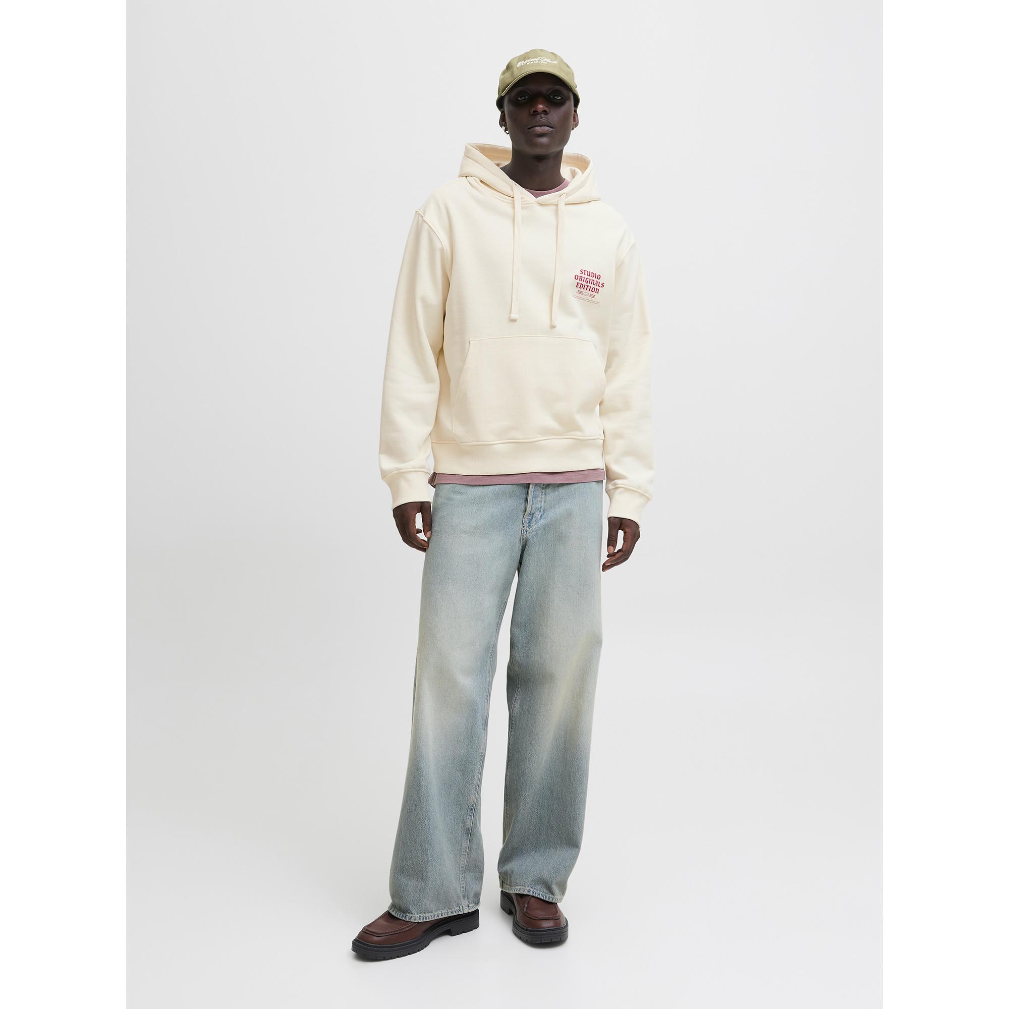 JACK & JONES Hoodie mit Pigmentprint  