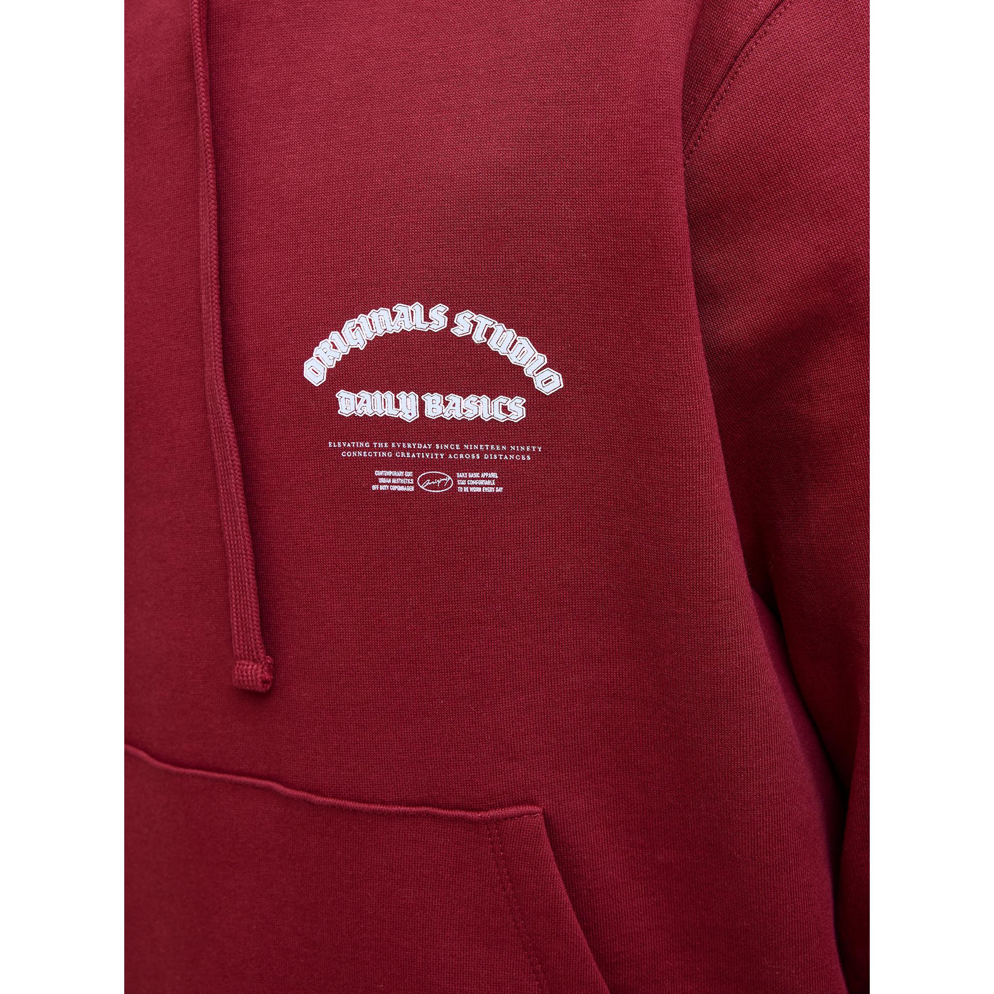 JACK & JONES Hoodie mit Pigmentprint  