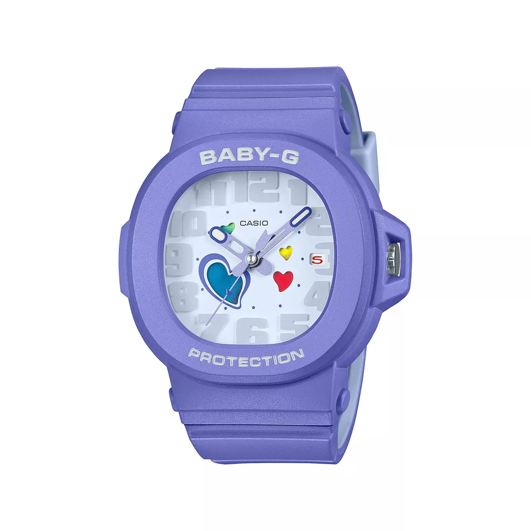 Casio - Analoguhr, BABY-G Urban, 46mm, Viola