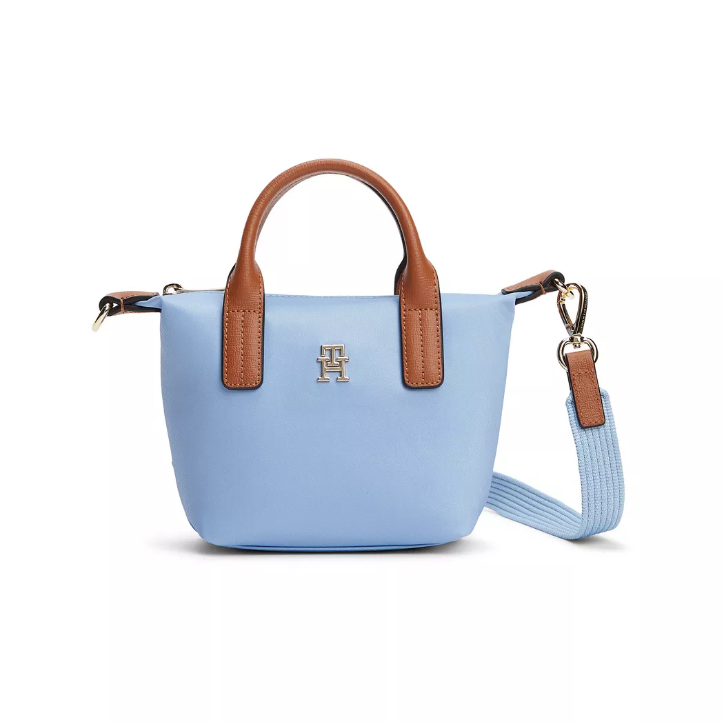 Tommy Hilfiger - Tote-Bag, für Damen, Hellblau, Größe ONESIZE