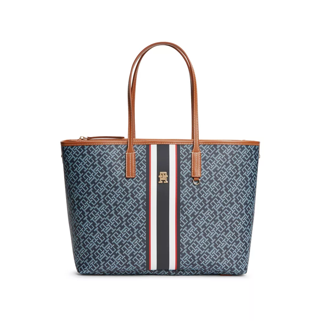 Tommy Hilfiger pour femme. AW0AW18390 Sac Monoplay bleu (OSFA), Casuel, Polyuréthane 2