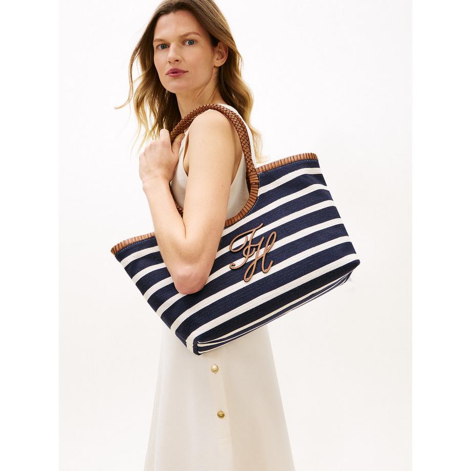 TOMMY HILFIGER TH Elevated Summer Sac fourre-tout rayé  