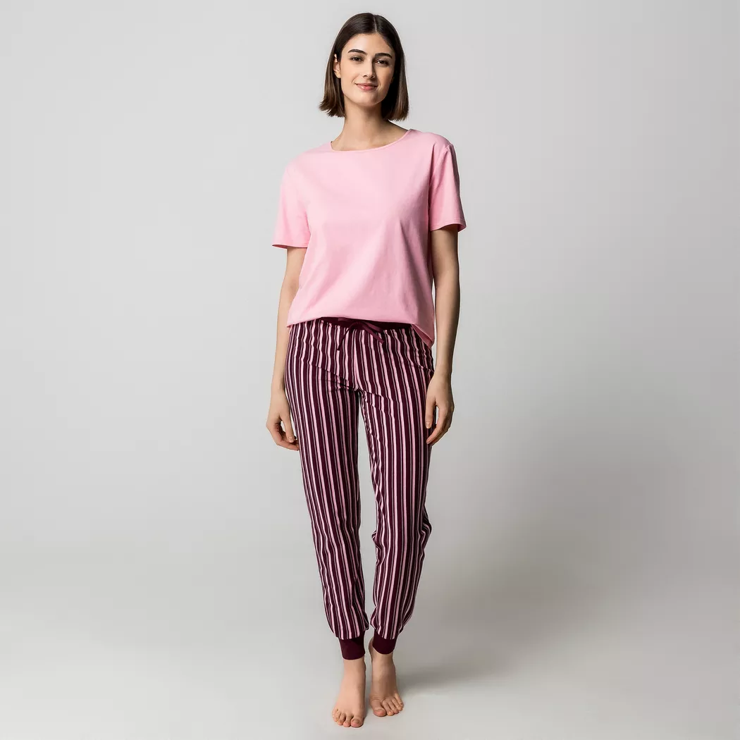 Manor Woman - Pyjama-Set, für Damen, Pfirsich, Größe XS 2