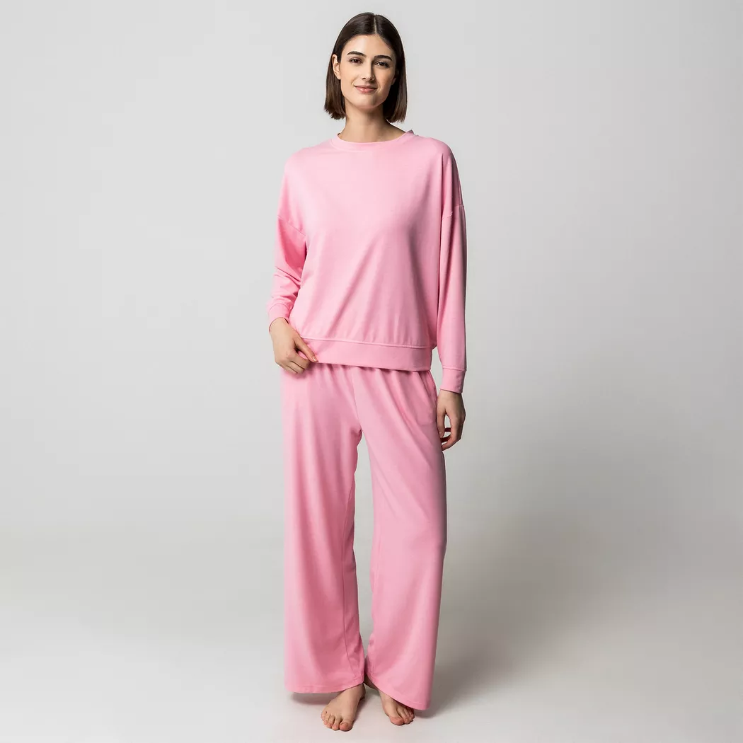 Manor Woman - Pyjamahose, für Damen, Pfirsich, Größe L