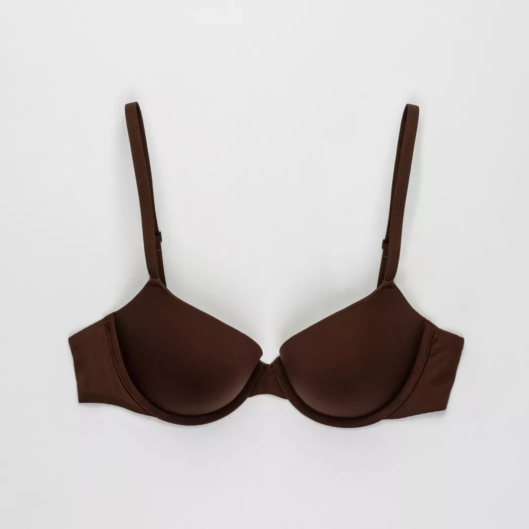 Manor Woman - BH mit Push up Effekt, für Damen, Braun, Größe 75B