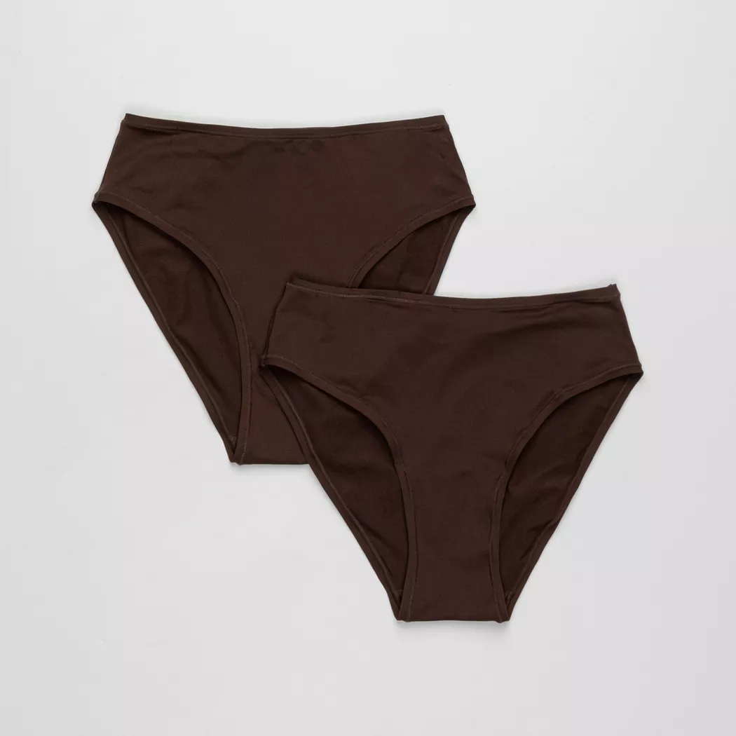 Manor Woman - Duopack, Pantys, für Damen, Braun, Größe XL