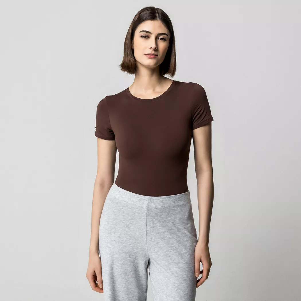 Manor Woman - Body, für Damen, Braun, Größe S