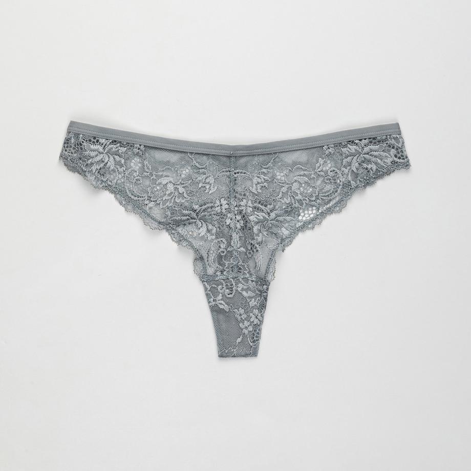 Manor Woman String Floral en Dentelle  