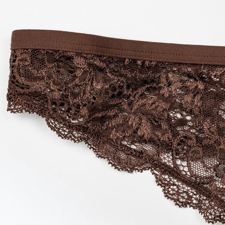 Manor Woman Perizoma String Floreale in Pizzo  