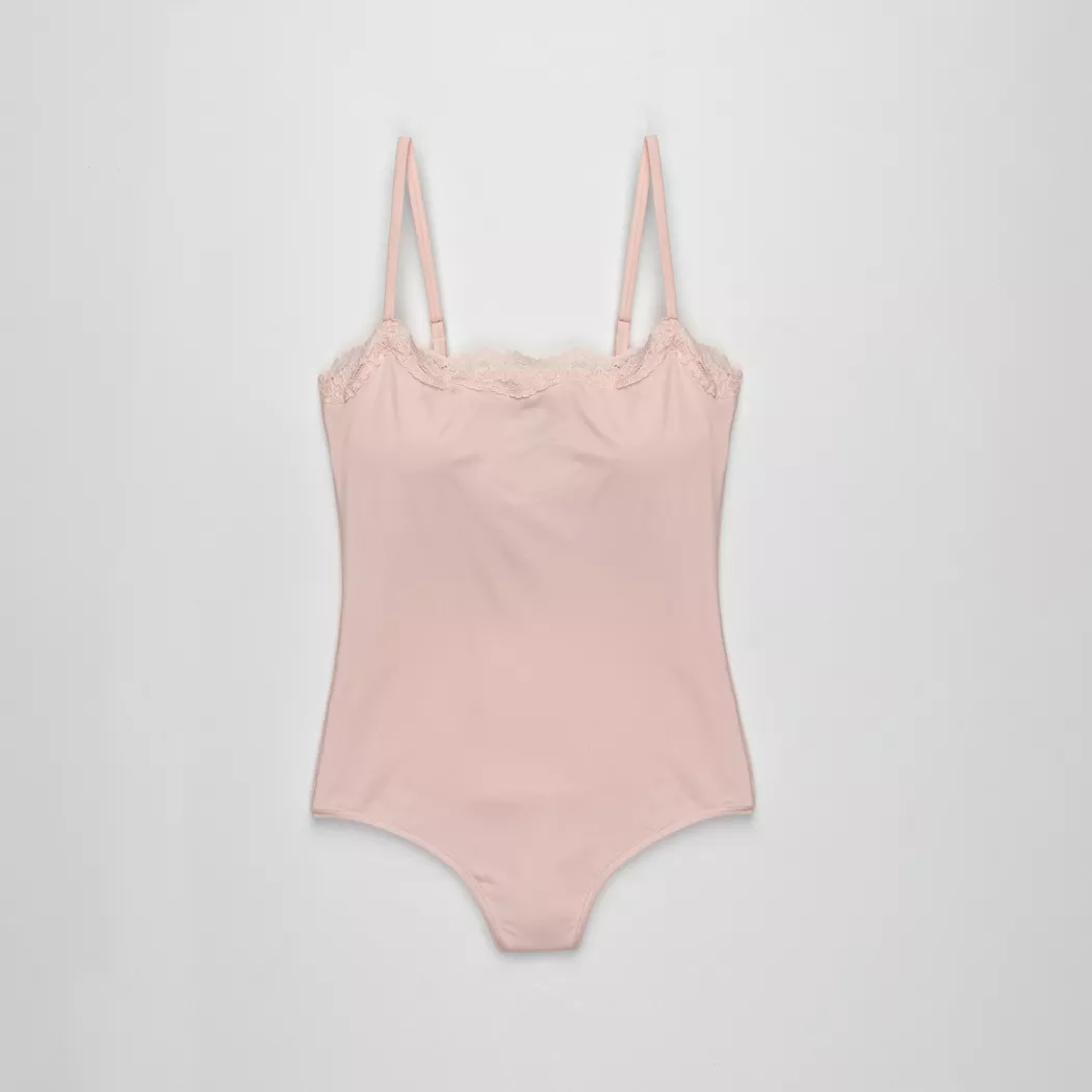 Manor Woman - Body, für Damen, Hellrosa, Größe XL