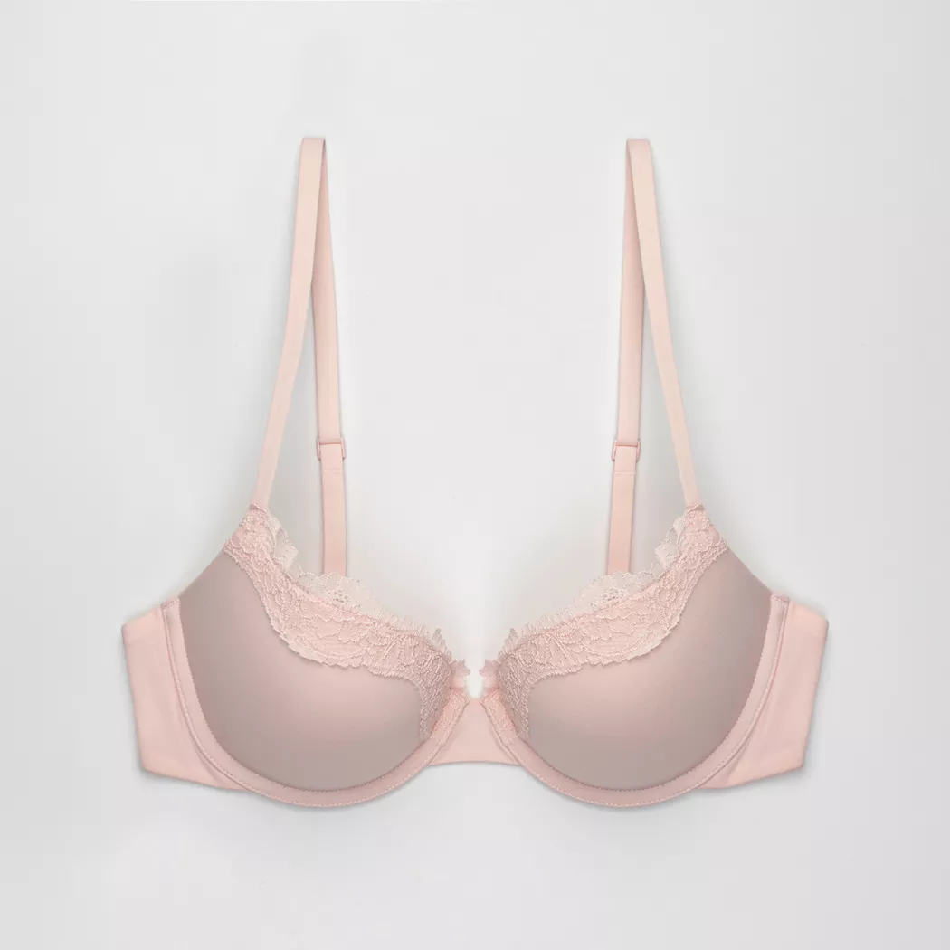 Manor Woman - BH mit Push up Effekt, für Damen, Hellrosa, Größe 75B 2