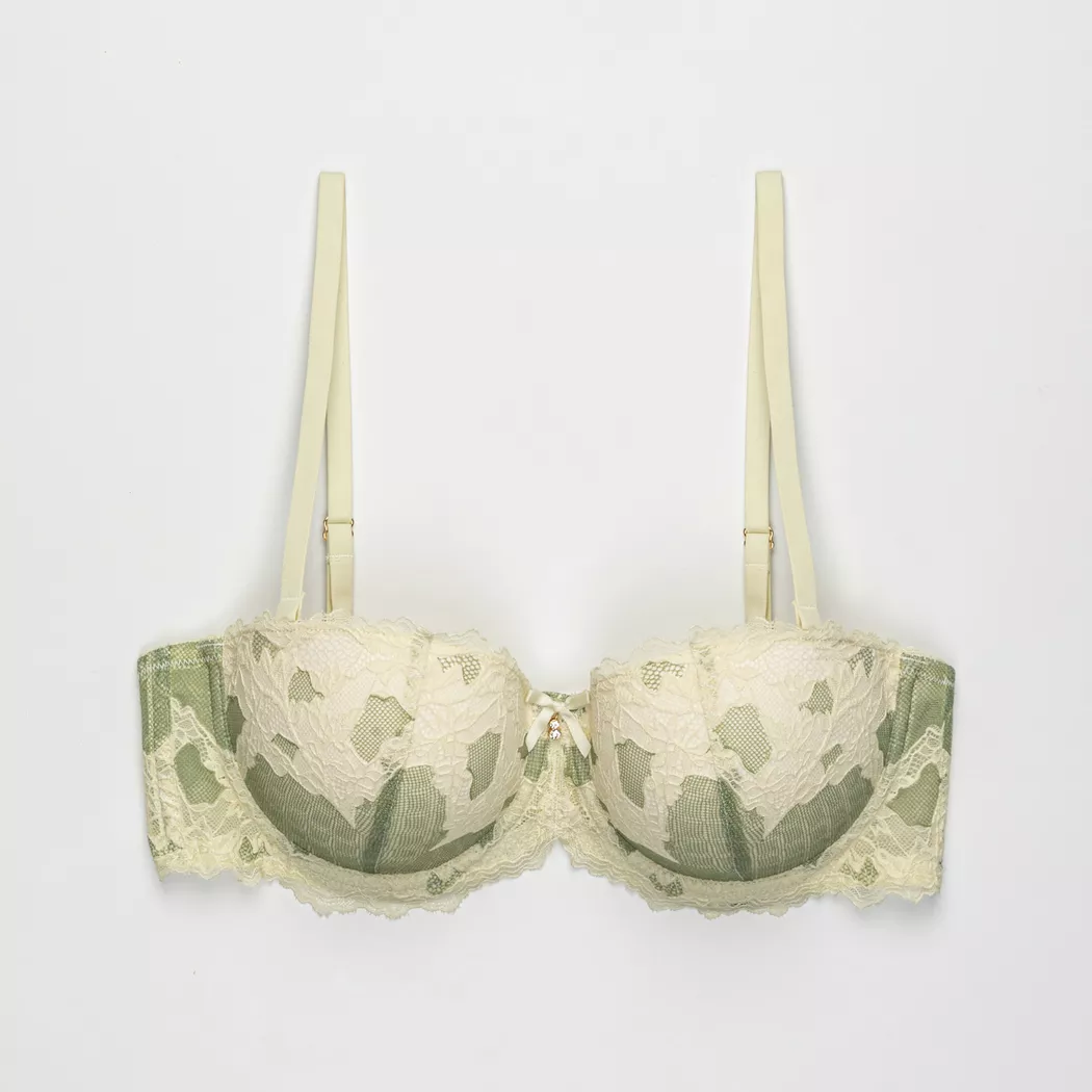 Manor Woman - Bandeau-BH, für Damen, Salbei, Größe 80C