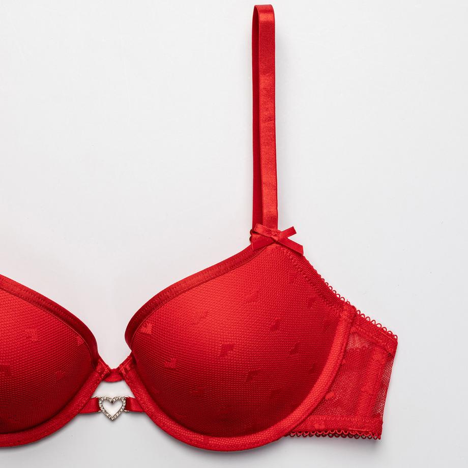 Manor Woman Reggiseno Push Up con pizzo  