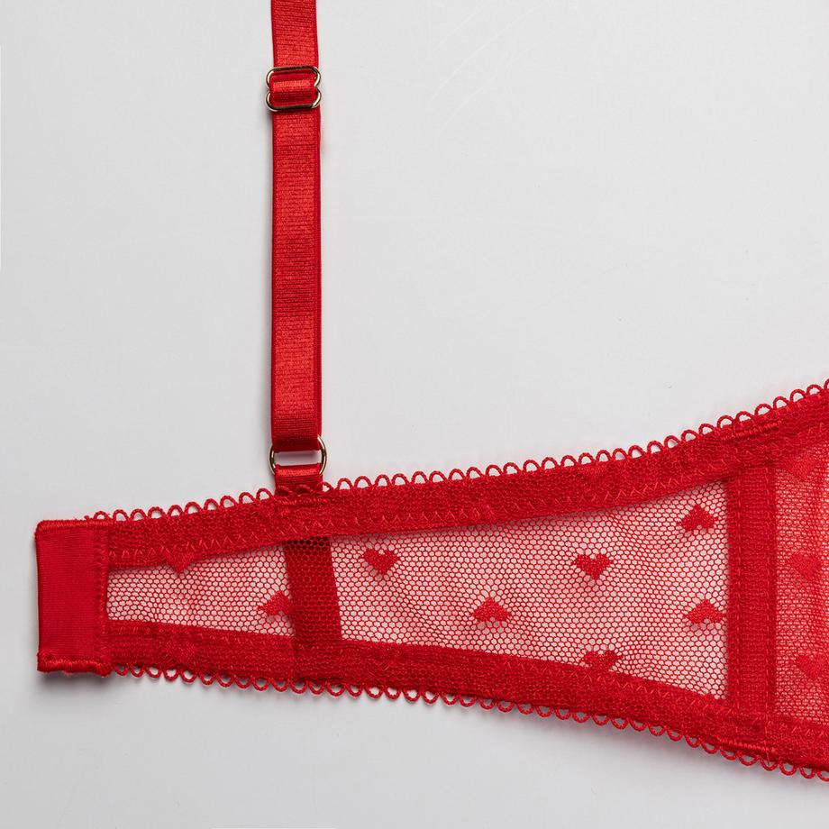 Manor Woman Reggiseno Push Up con pizzo  