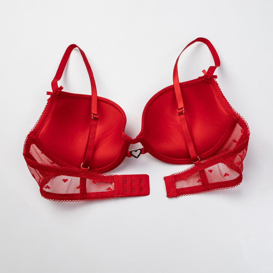 Manor Woman Reggiseno Push Up con pizzo  