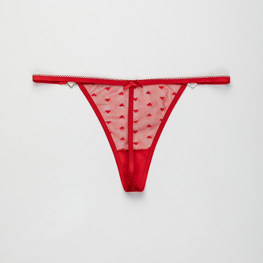 Manor Woman Perizoma String in Pizzo  