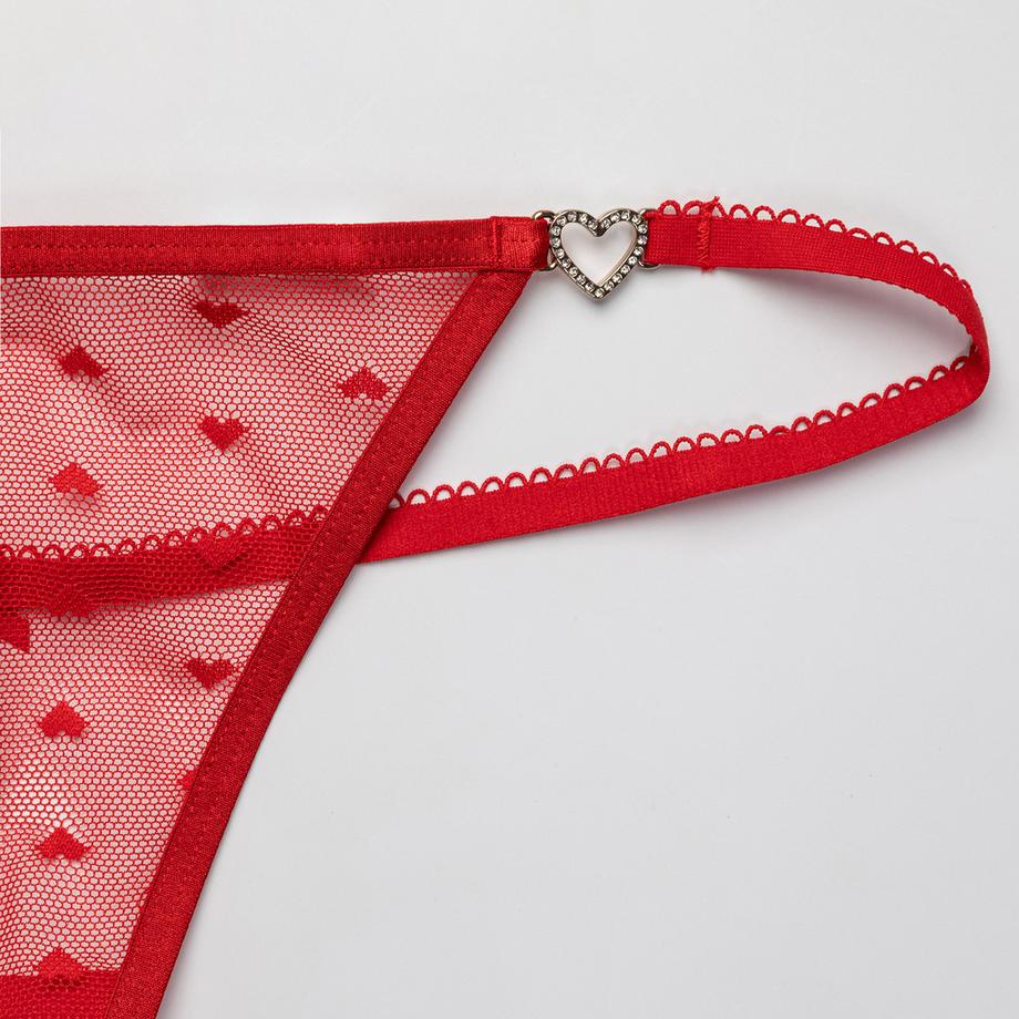 Manor Woman Perizoma String in Pizzo  