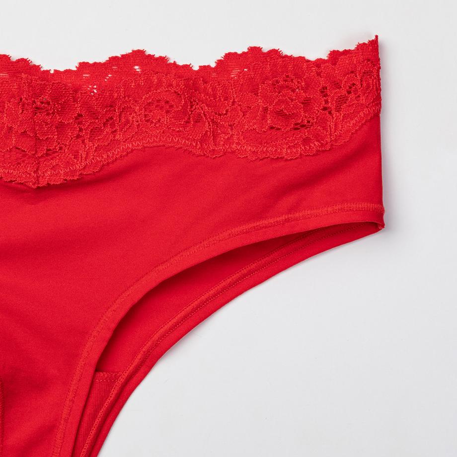 Manor Woman Tanga avec dentelle  