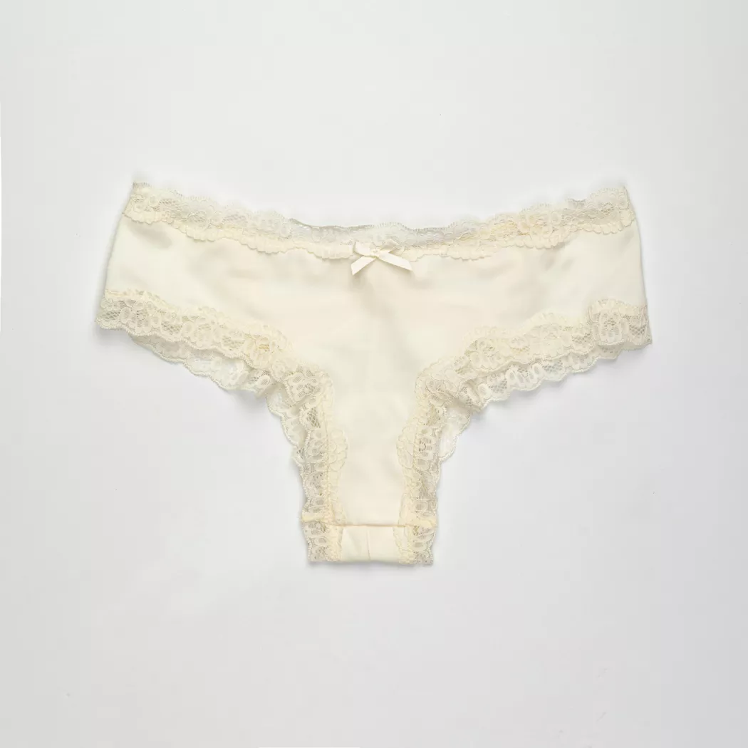 Manor Woman Brazilian Brief Offwhite M 2