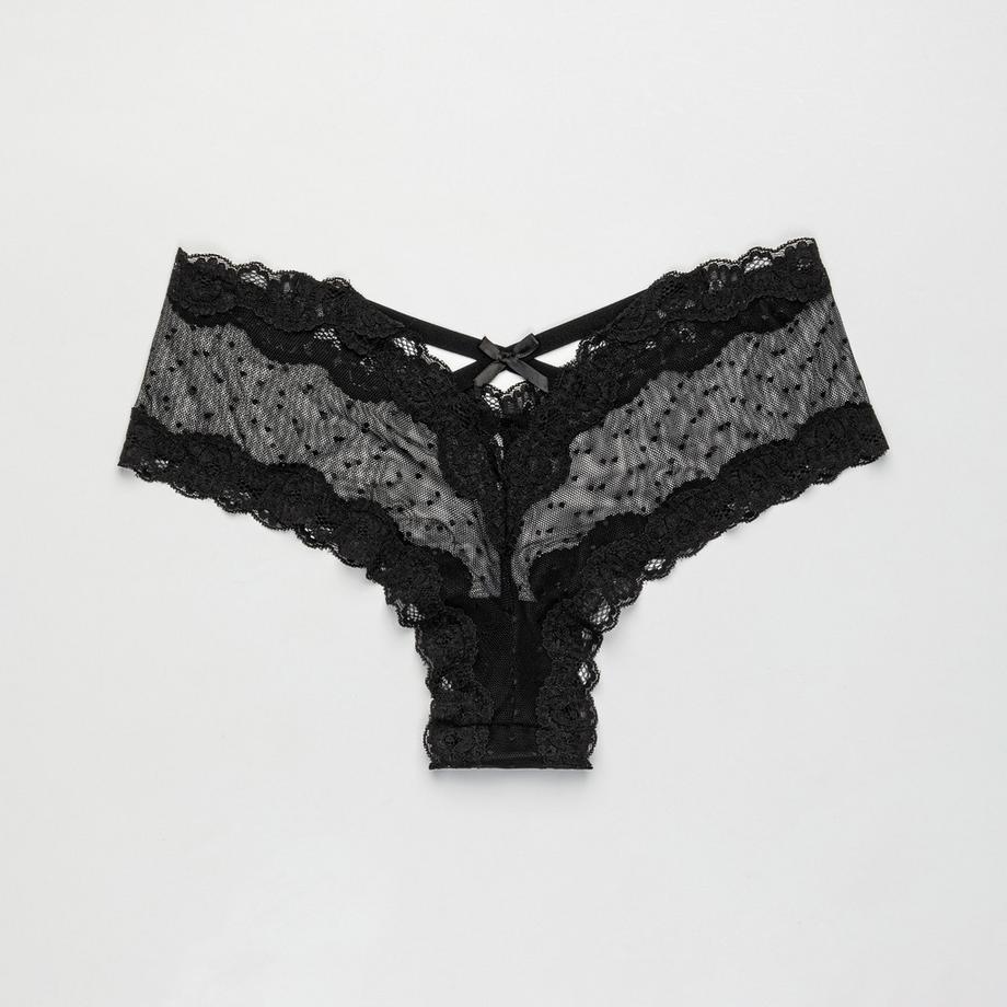 Manor Woman Slip brésilien avec dentelle  