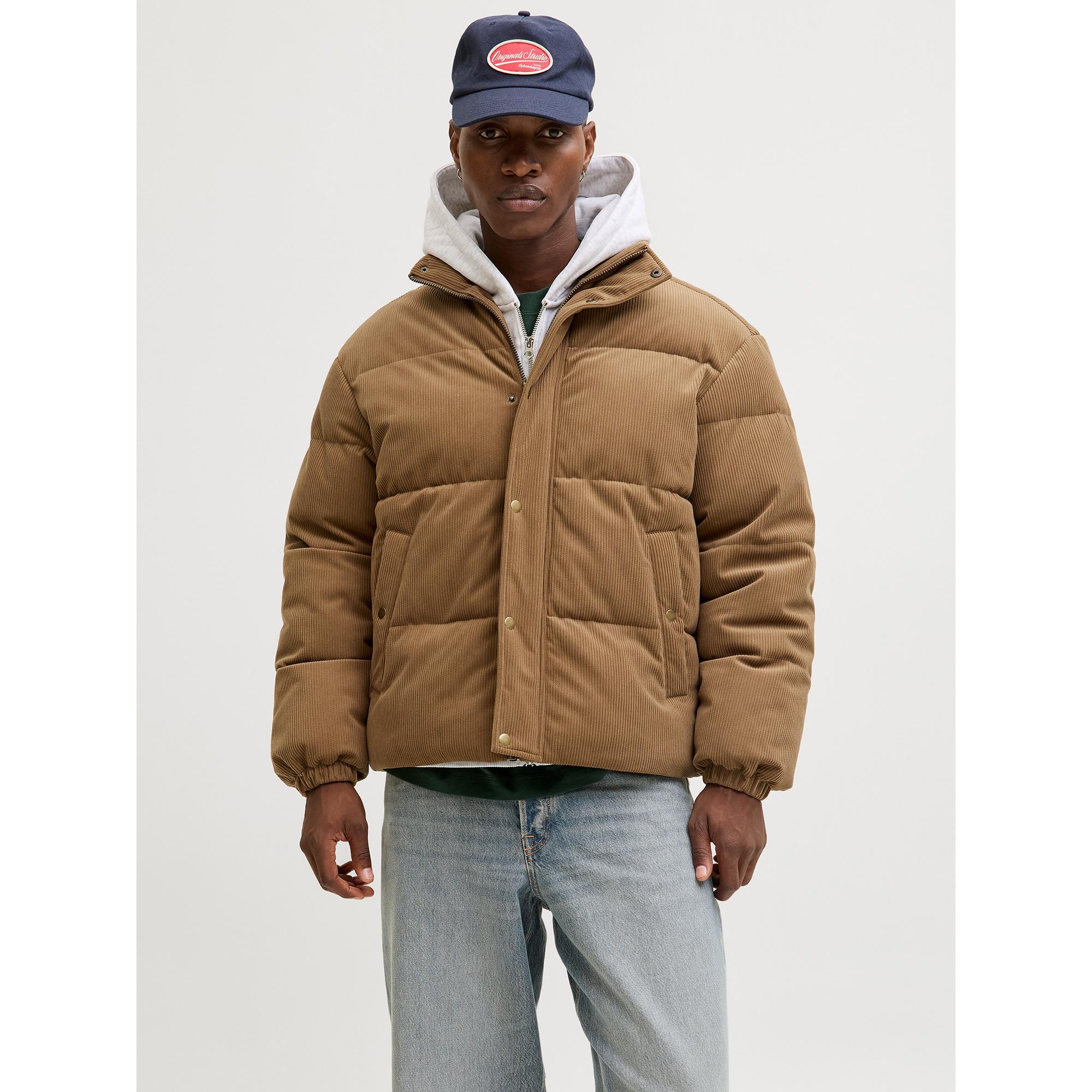 JACK & JONES Cord Pufferjacke  