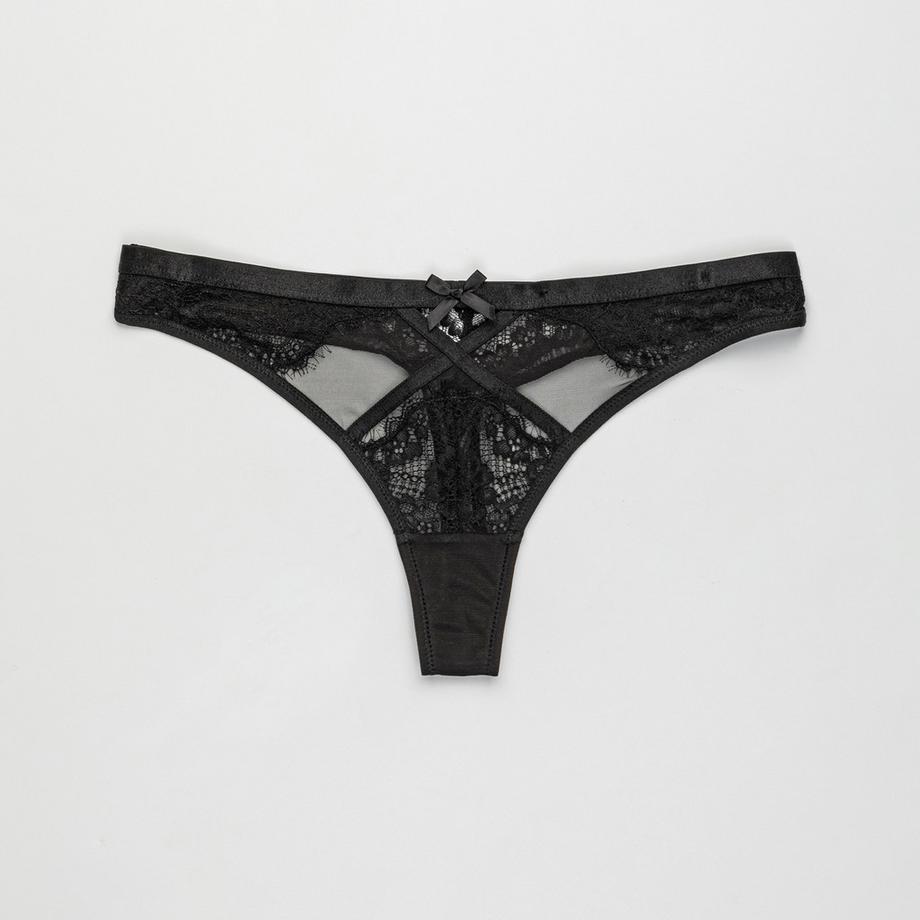 Manor Woman Spitzen String Tanga  
