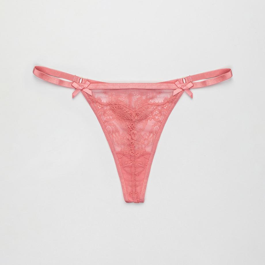 Manor Woman Perizoma String in Pizzo  