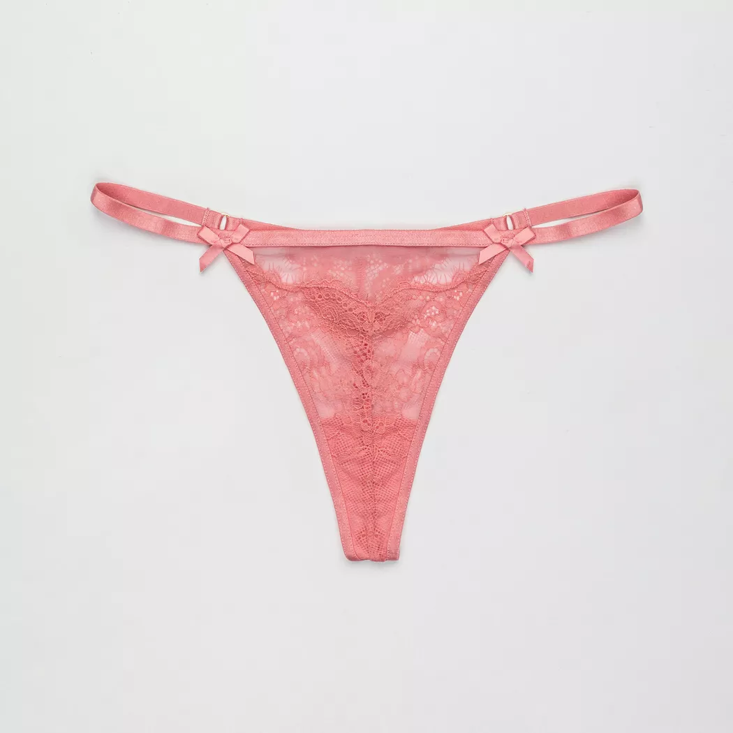 Manor Woman - String, für Damen, Pfirsich, Größe L
