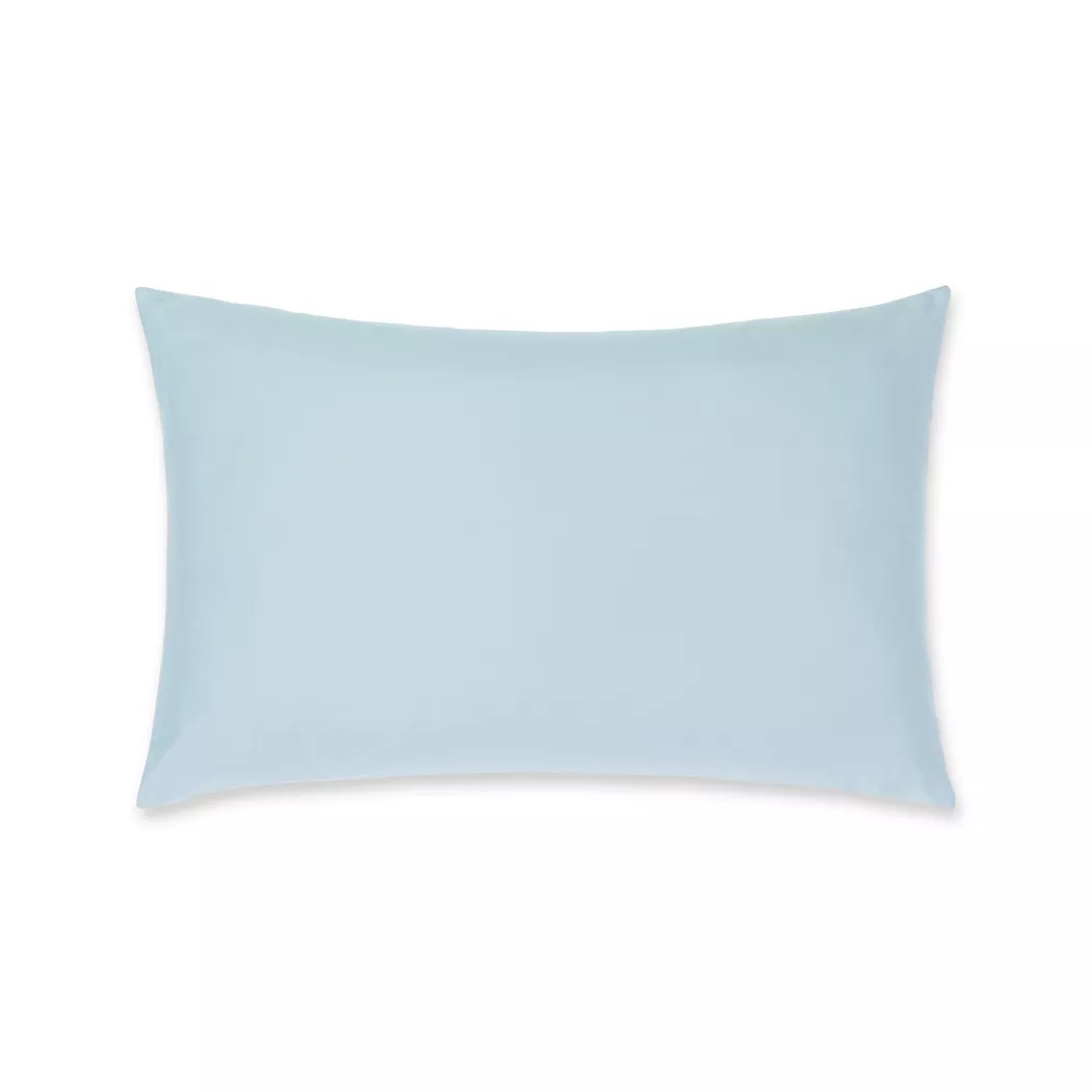 Manor - Kissenbezug, Lindosa Satin Kissenbezug, 50 x 70 cm, Blau