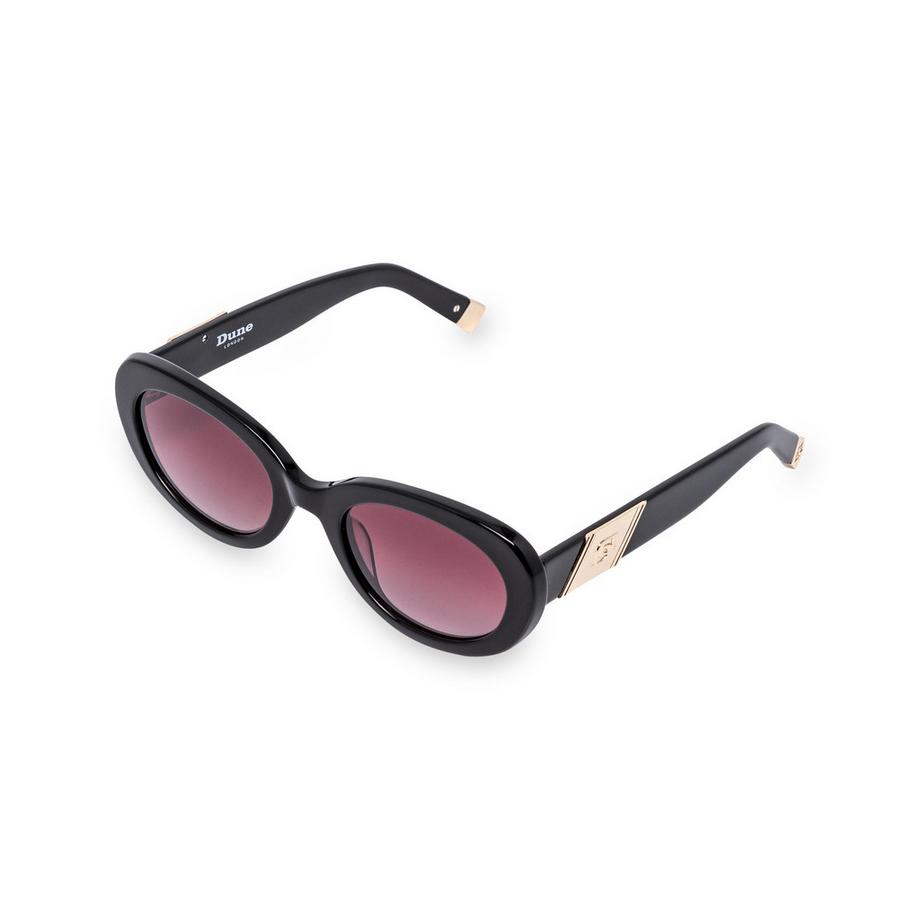 Dune London Ovale Sonnenbrille mit Schildpatttempeln  