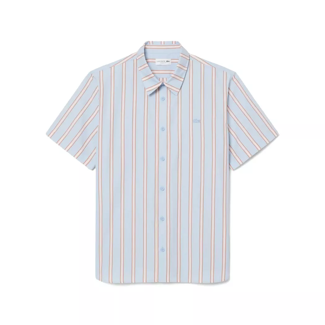 Lacoste - Hemd, kurzarm, für Herren, Multicolor, Größe 40