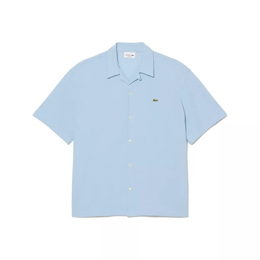 Lacoste - Hemd, kurzarm, für Herren, Hellblau, Größe 42