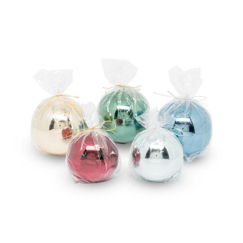 Manor Home Bougie boule Metallic 