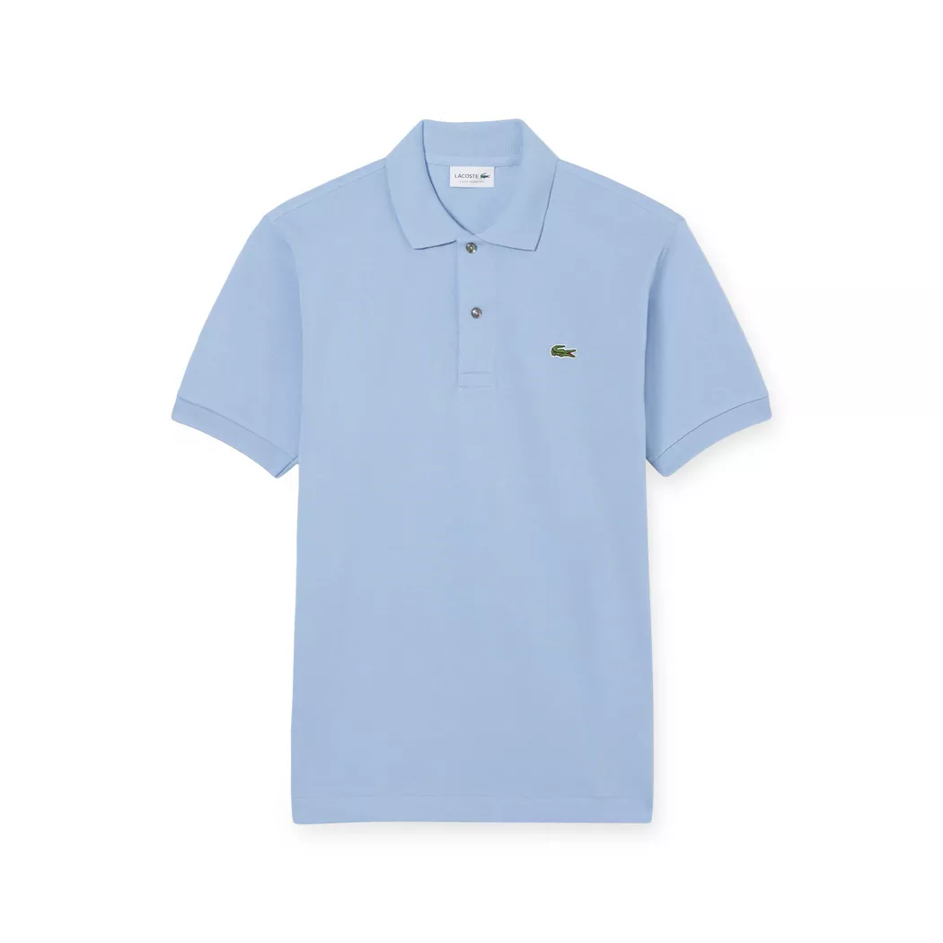 Polo LACOSTE Homme couleur Bleu Azur 4