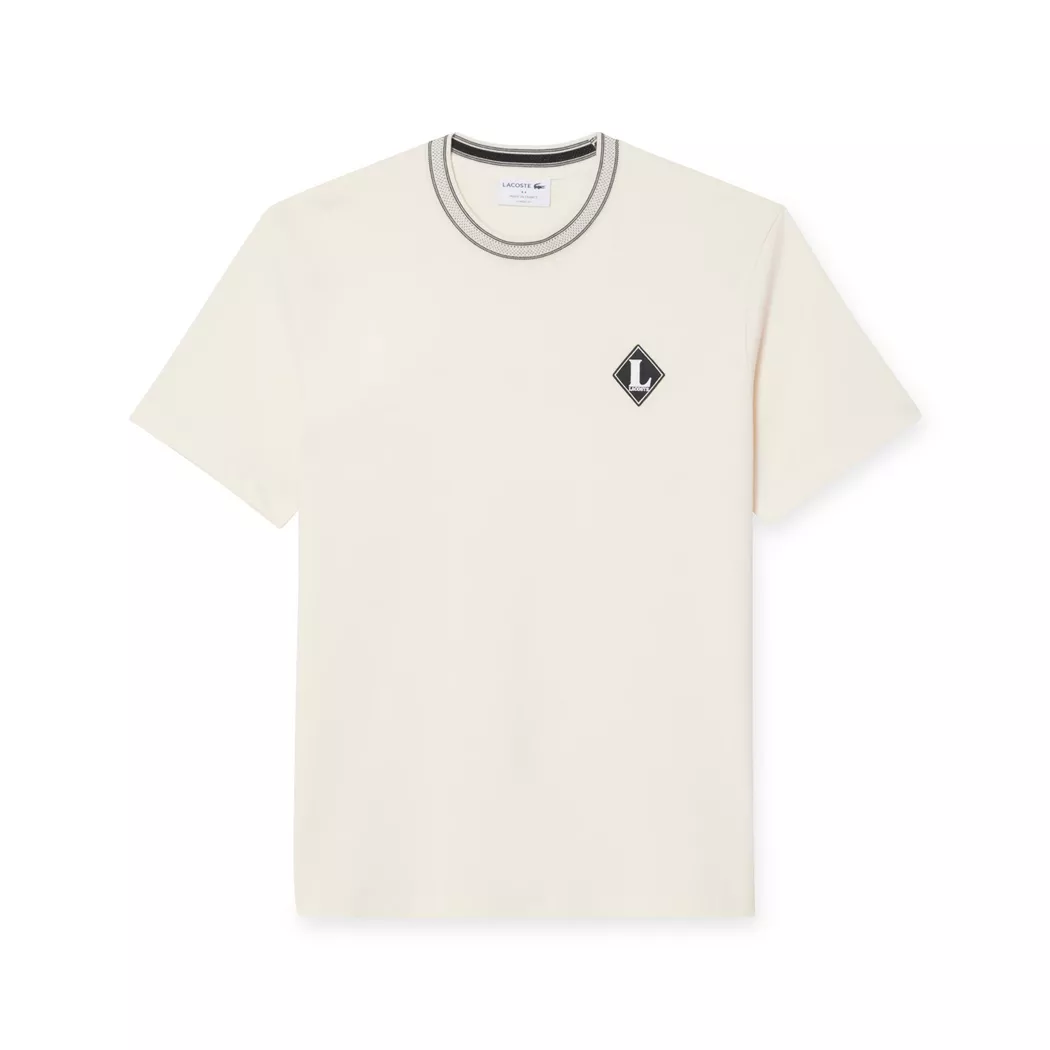 Lacoste - T-shirt - Taille T5 Beige homme