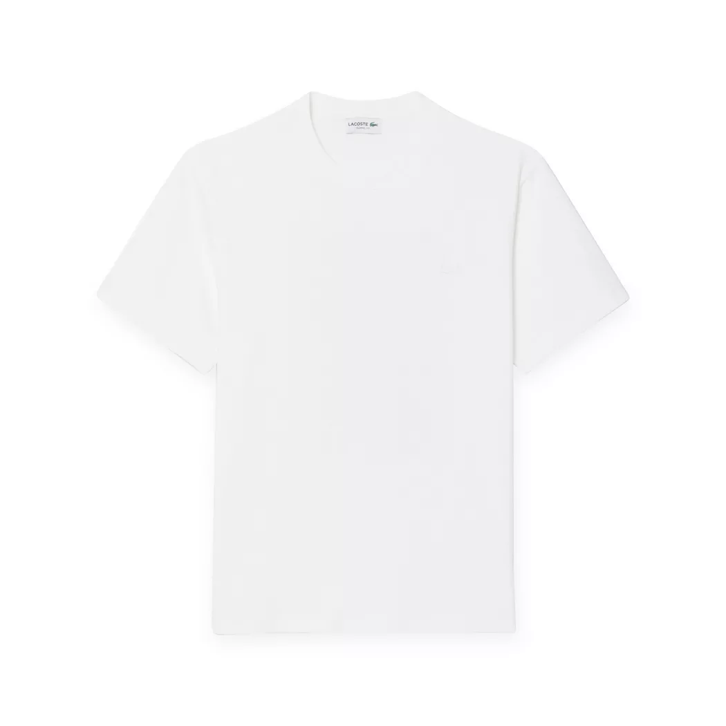 T-Shirt LACOSTE Homme couleur Blanc 7