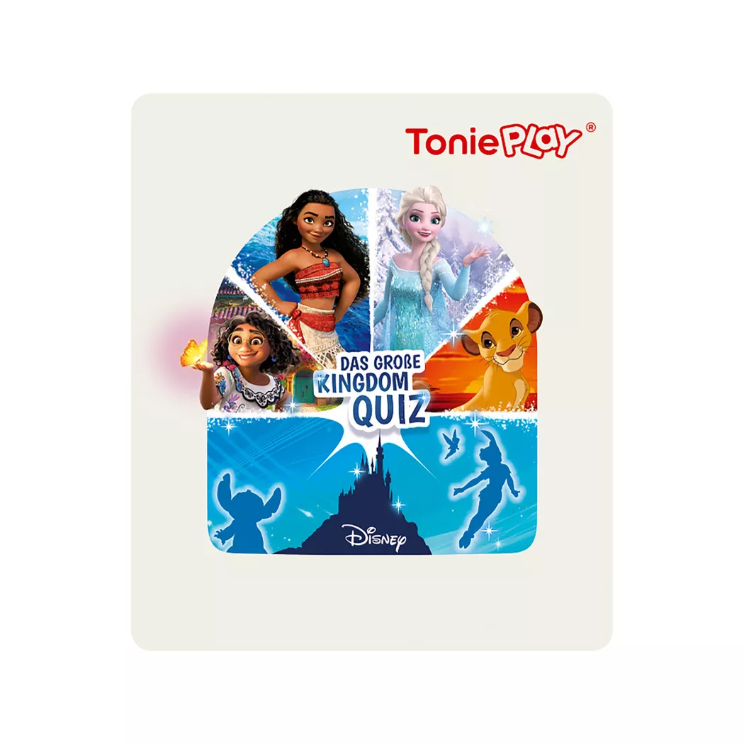 Tonies - Disney: Das grosse Kingdom-Quiz, deutsch, Multicolor
