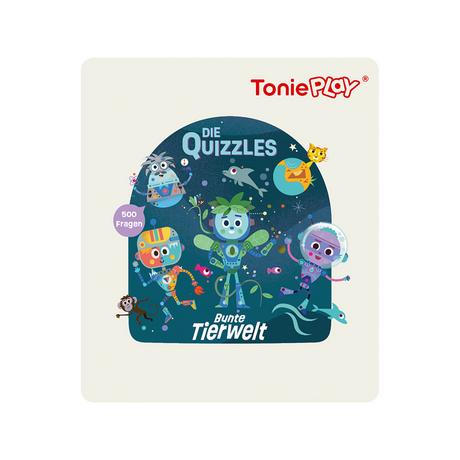 Tonies  Die Quizzles: Bunte Tierwelt, deutsch 