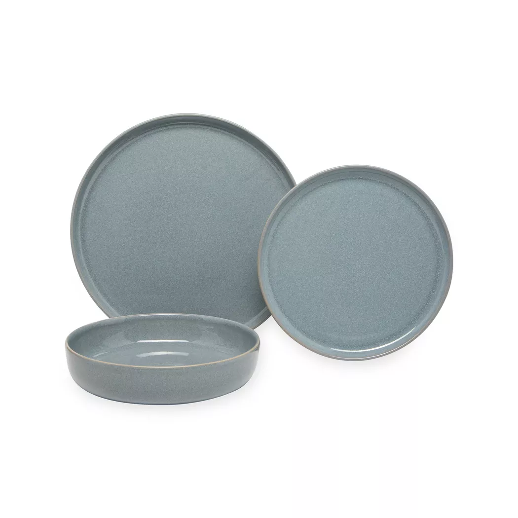 Manor - Dinnerset, 12-teilig, Set, Blau