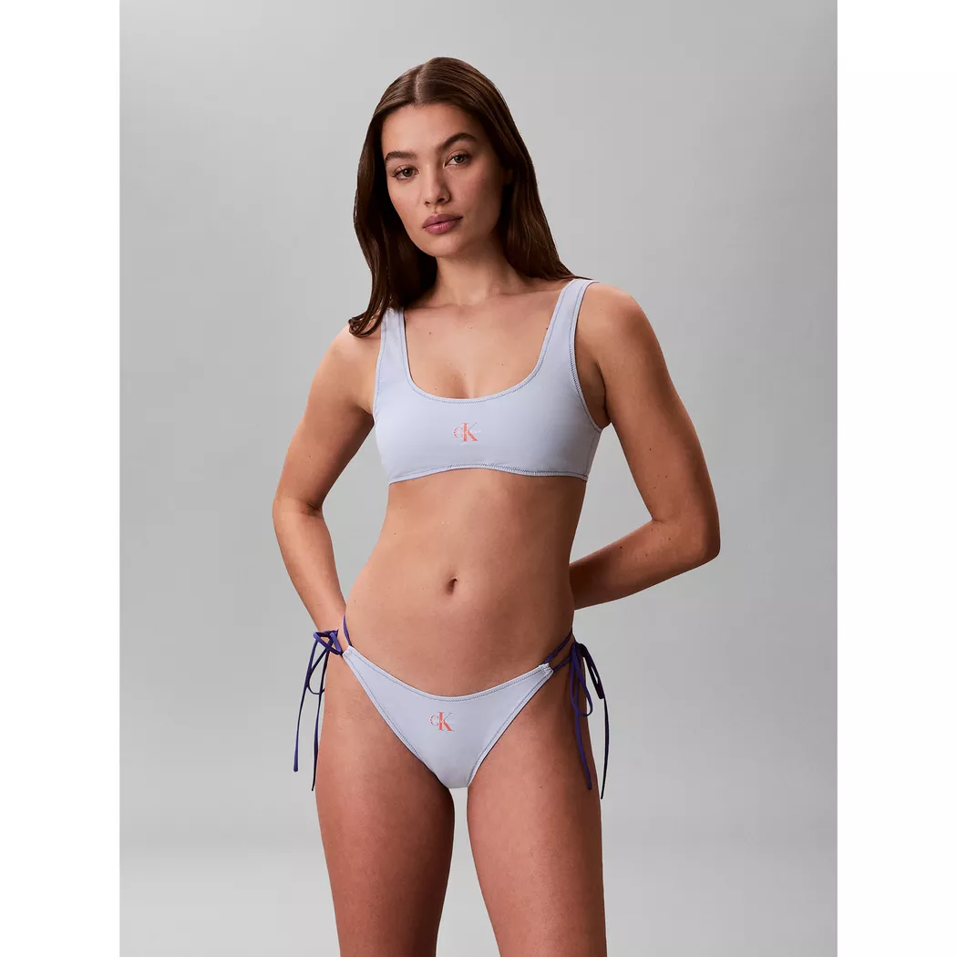 Calvin Klein Lv00q61225 Bikini Bottoms Breezy Blue S